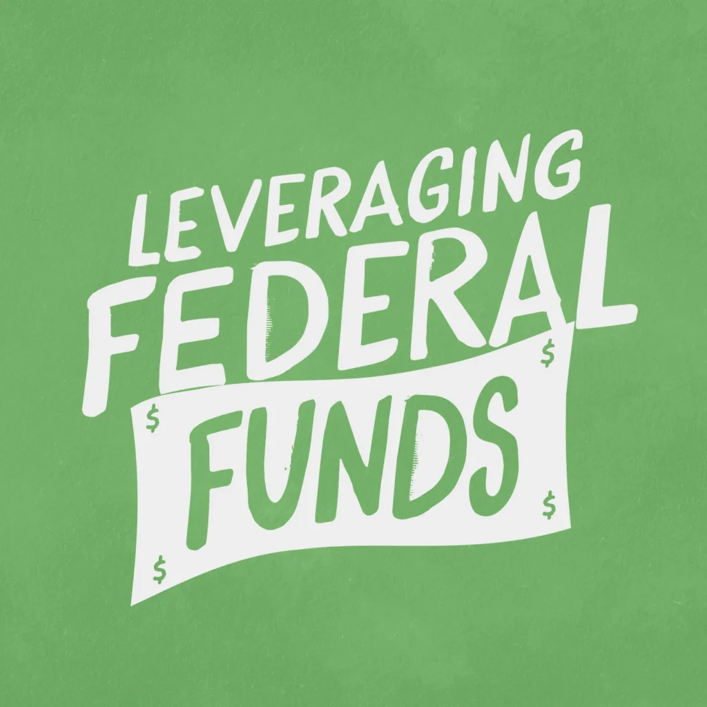 Logo for Leveraging Federal Funds